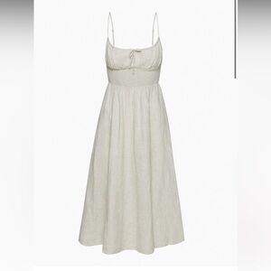 Wilfred Genoa Linen Midi Dress